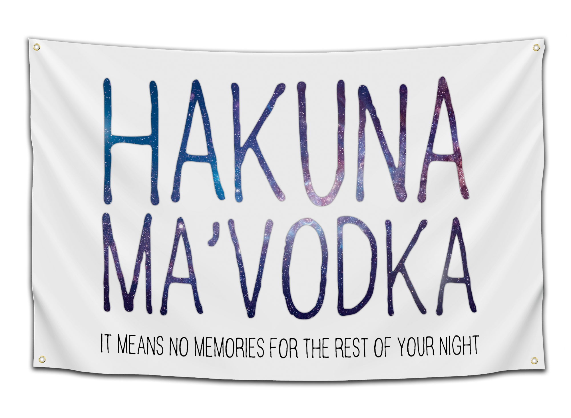 Hakuna Ma&#39;Vodka Flag - CollegeWares