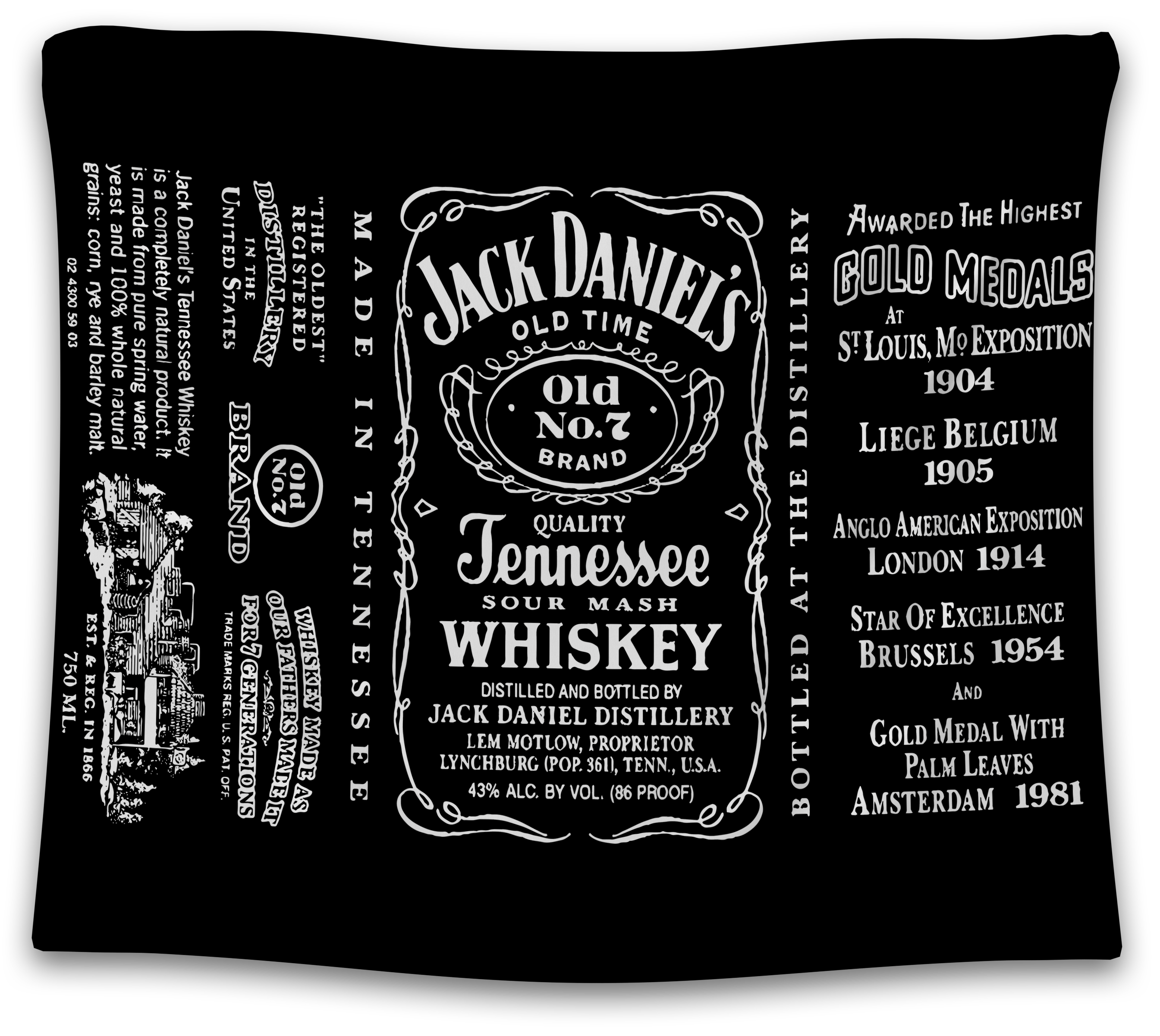 Jack Daniels Tapestry - CollegeWares