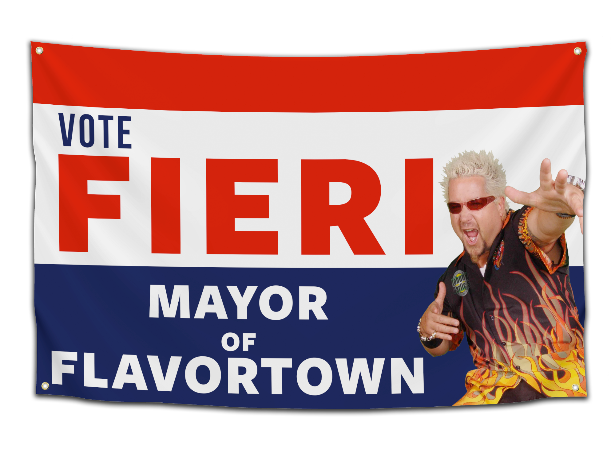 Mayor of Flavortown Flag - CollegeWares