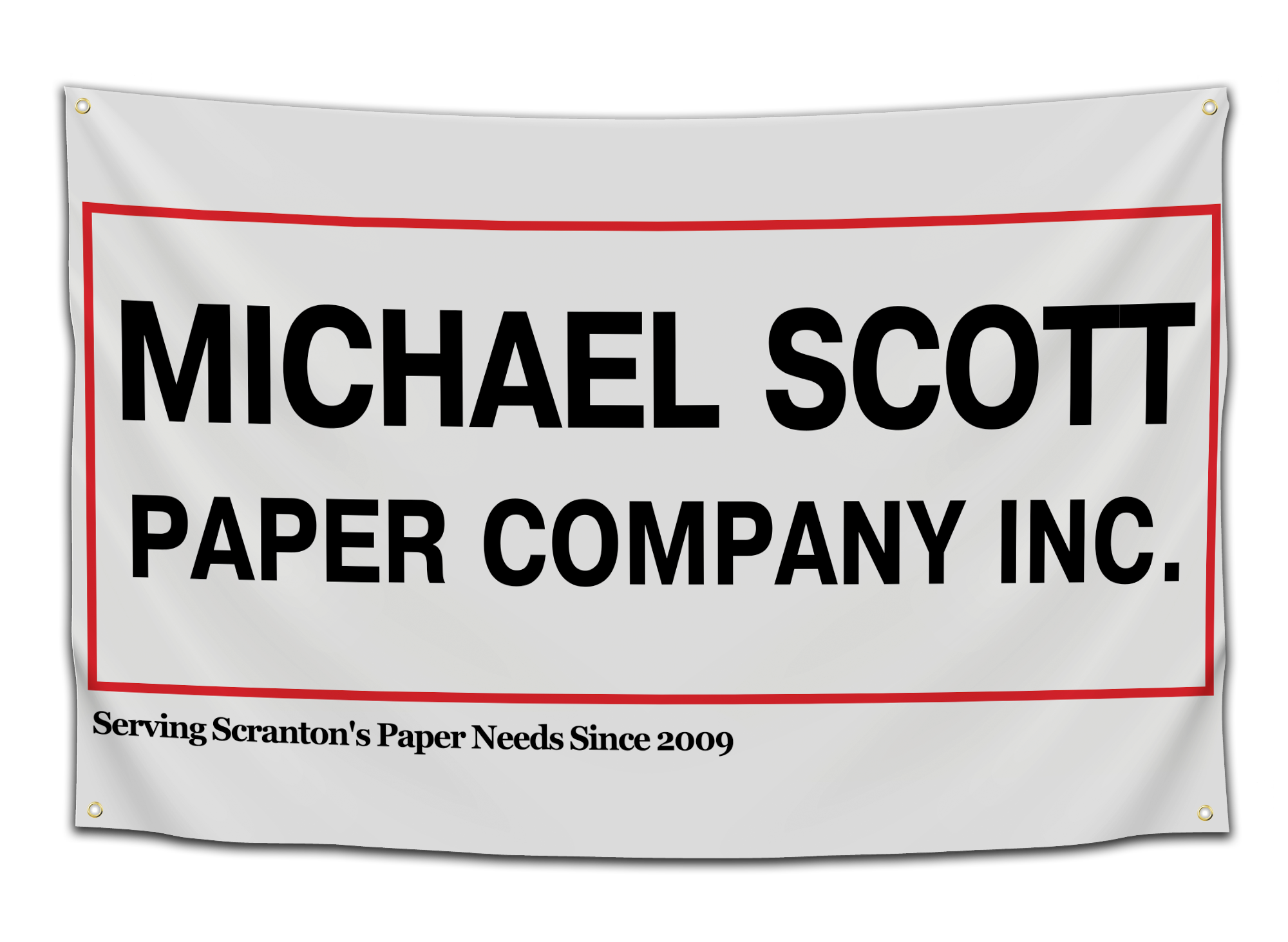 Michael Scott Paper Company Flag - CollegeWares