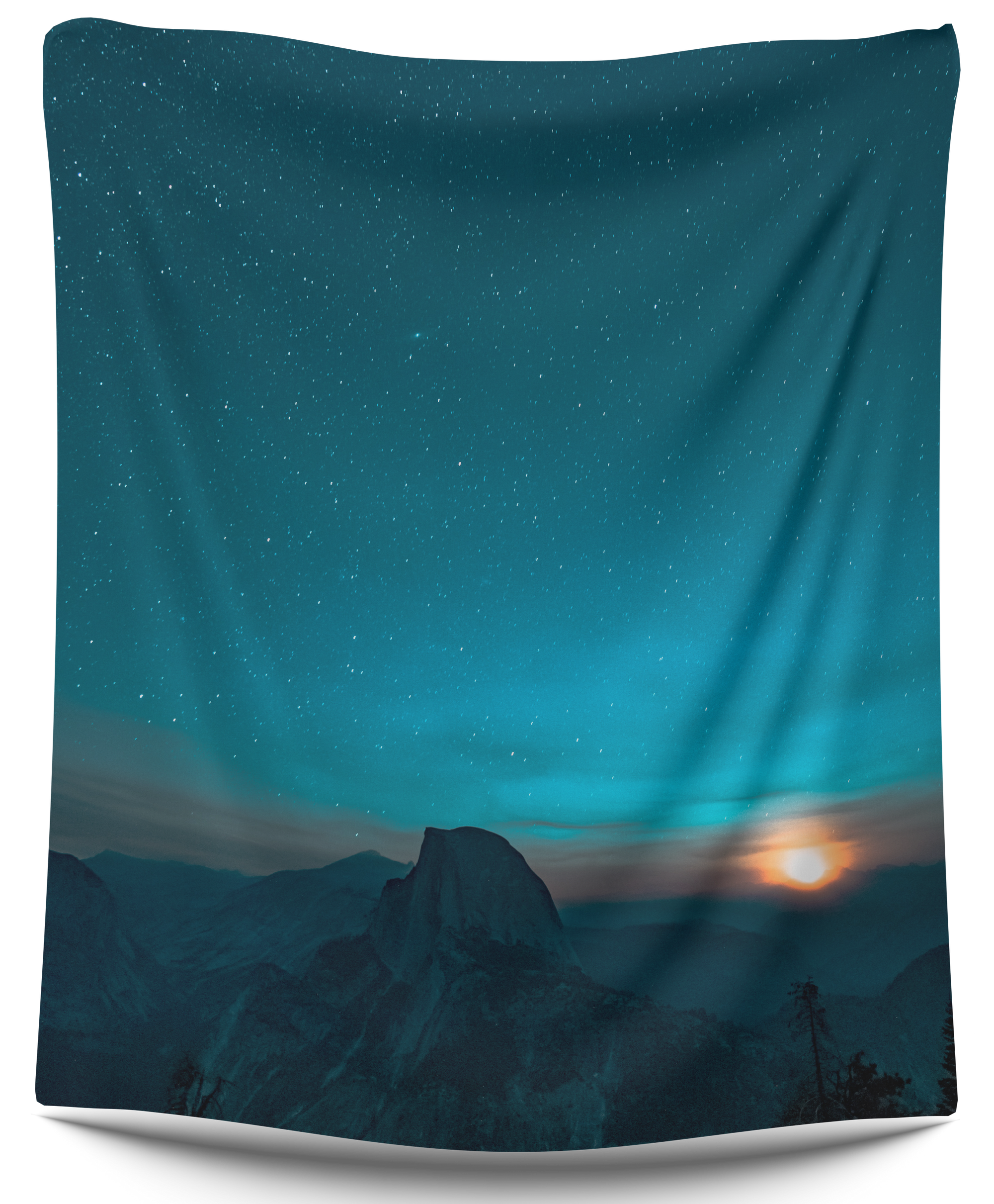 Mountain Sunset Galaxy Tapestry - CollegeWares