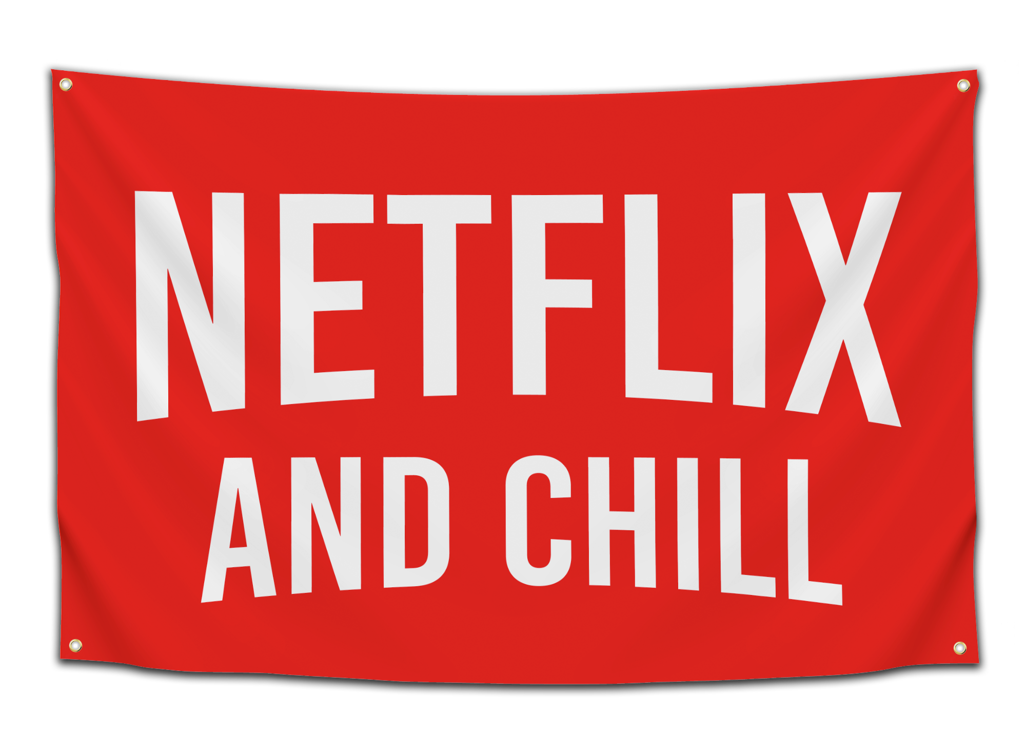 Netflix and Chill Flag - CollegeWares