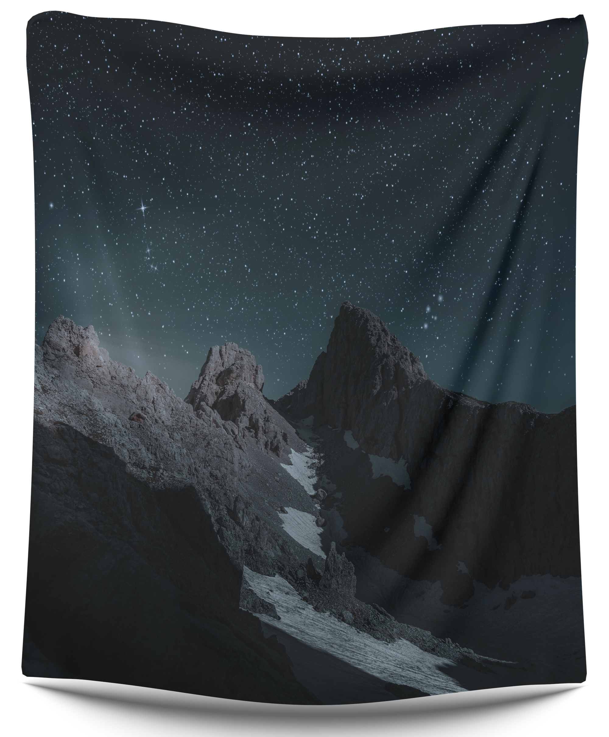 Snow Mountain Dark Stars Tapestry - CollegeWares