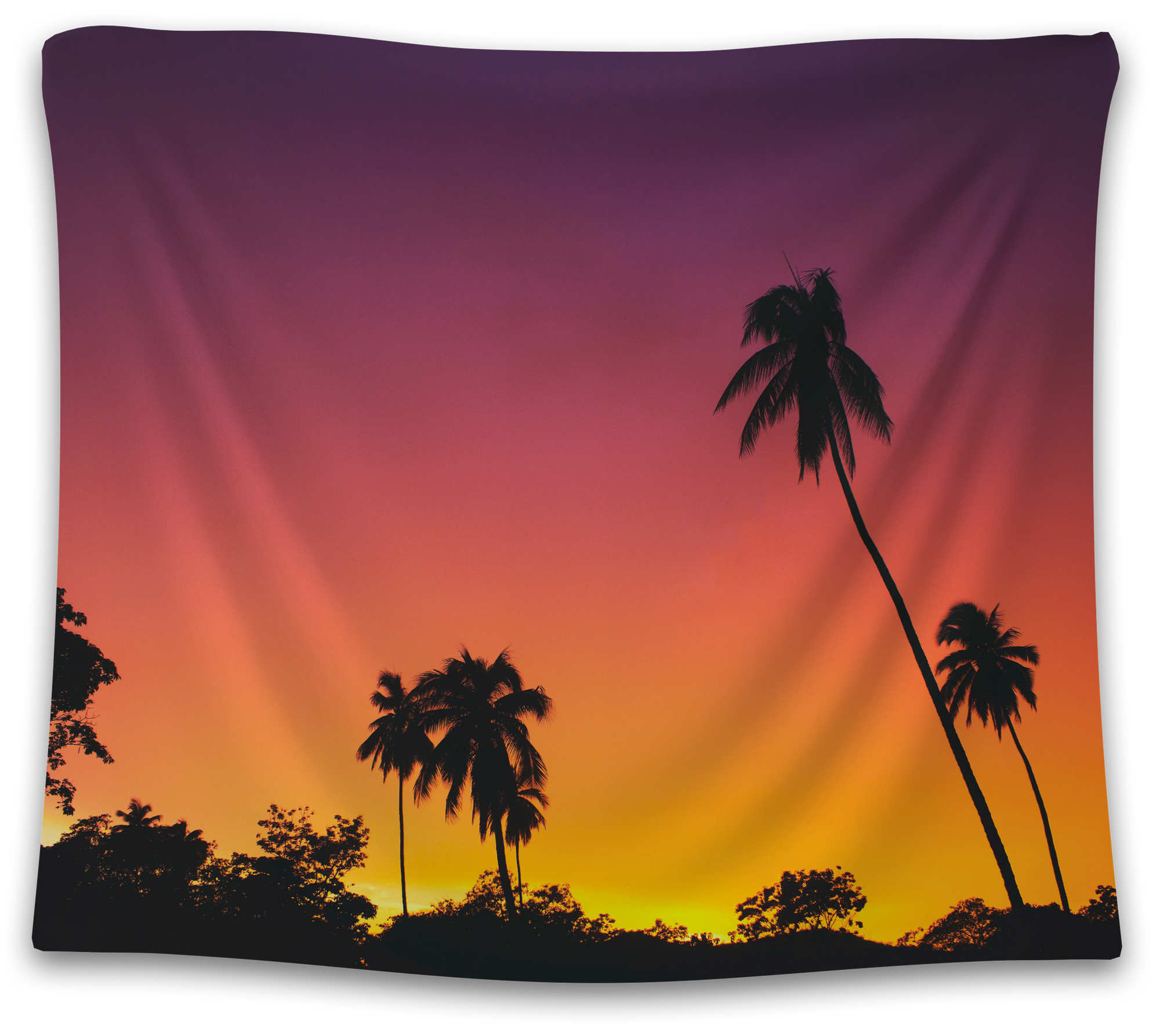 Sunset Palm Tree Tapestry - CollegeWares