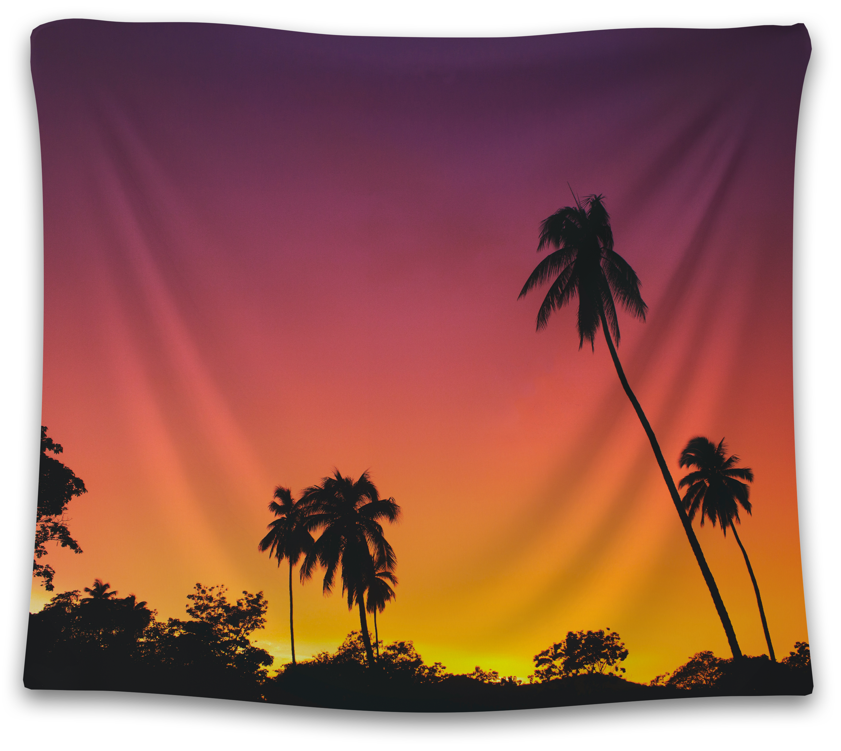 Sunset Palm Tree Tapestry - CollegeWares