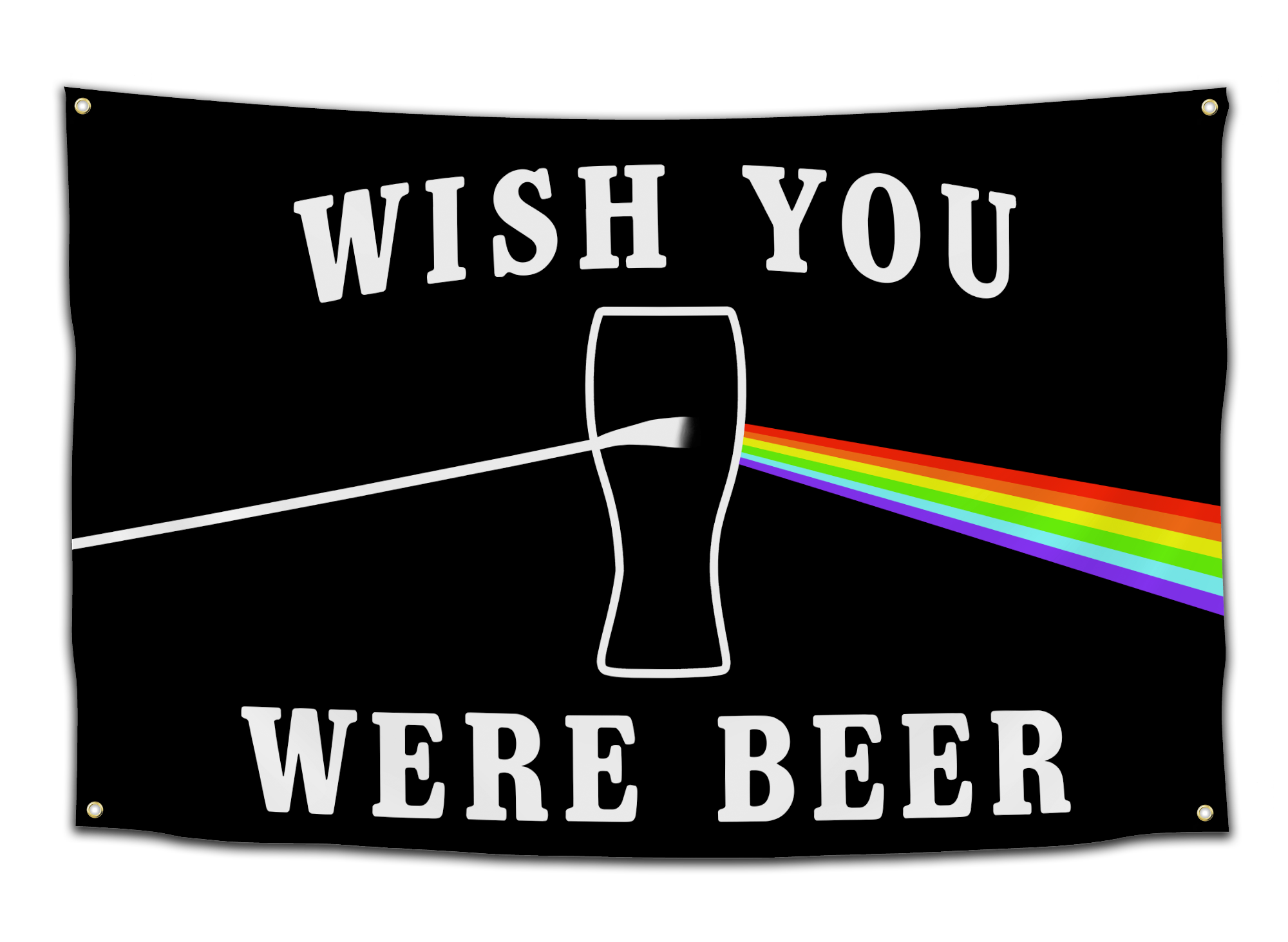 Wish You Were Beer Flag - CollegeWares