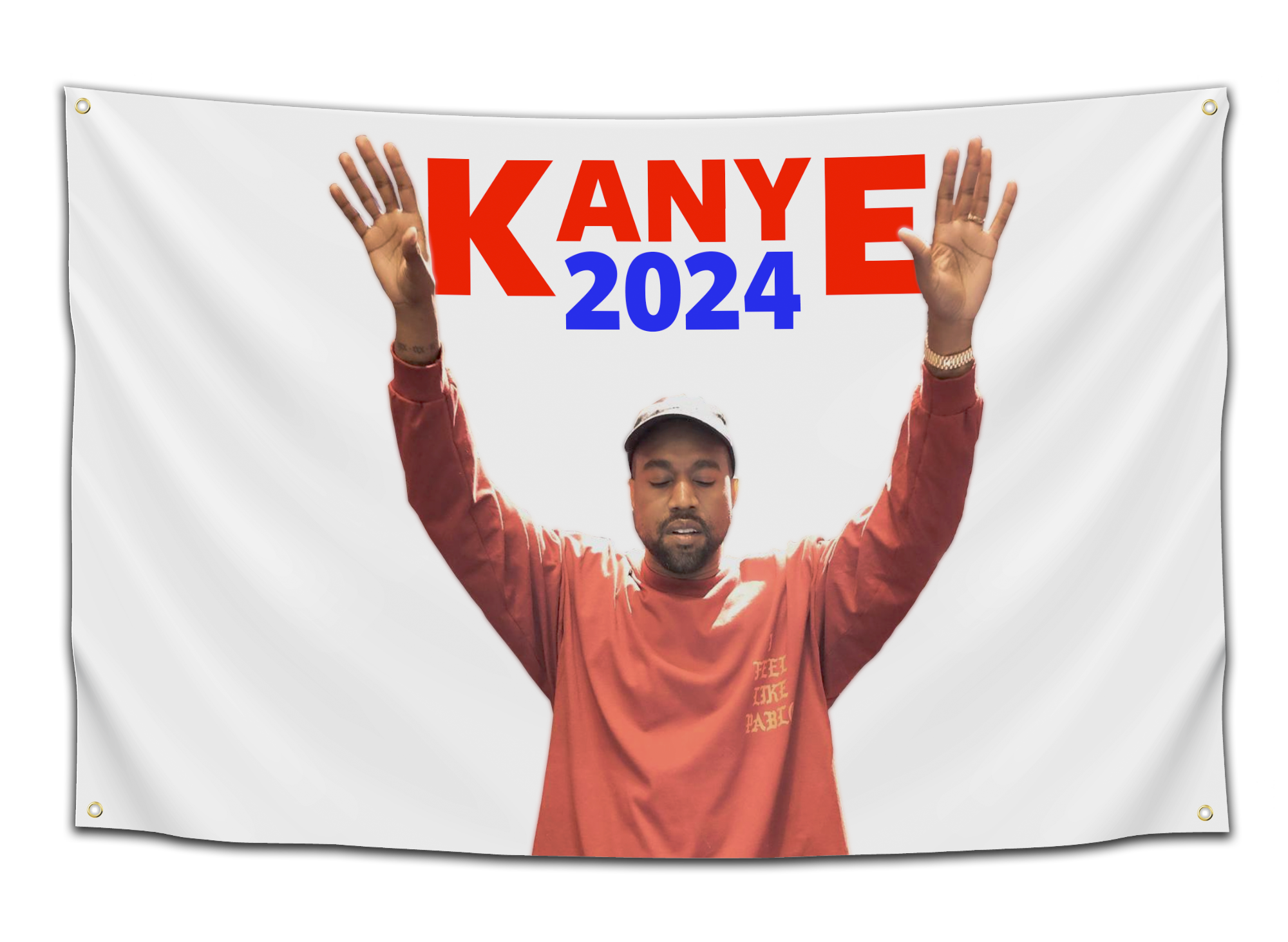 Kanye 2024 Flag - CollegeWares