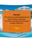 Banned Penguin Flag - CollegeWares