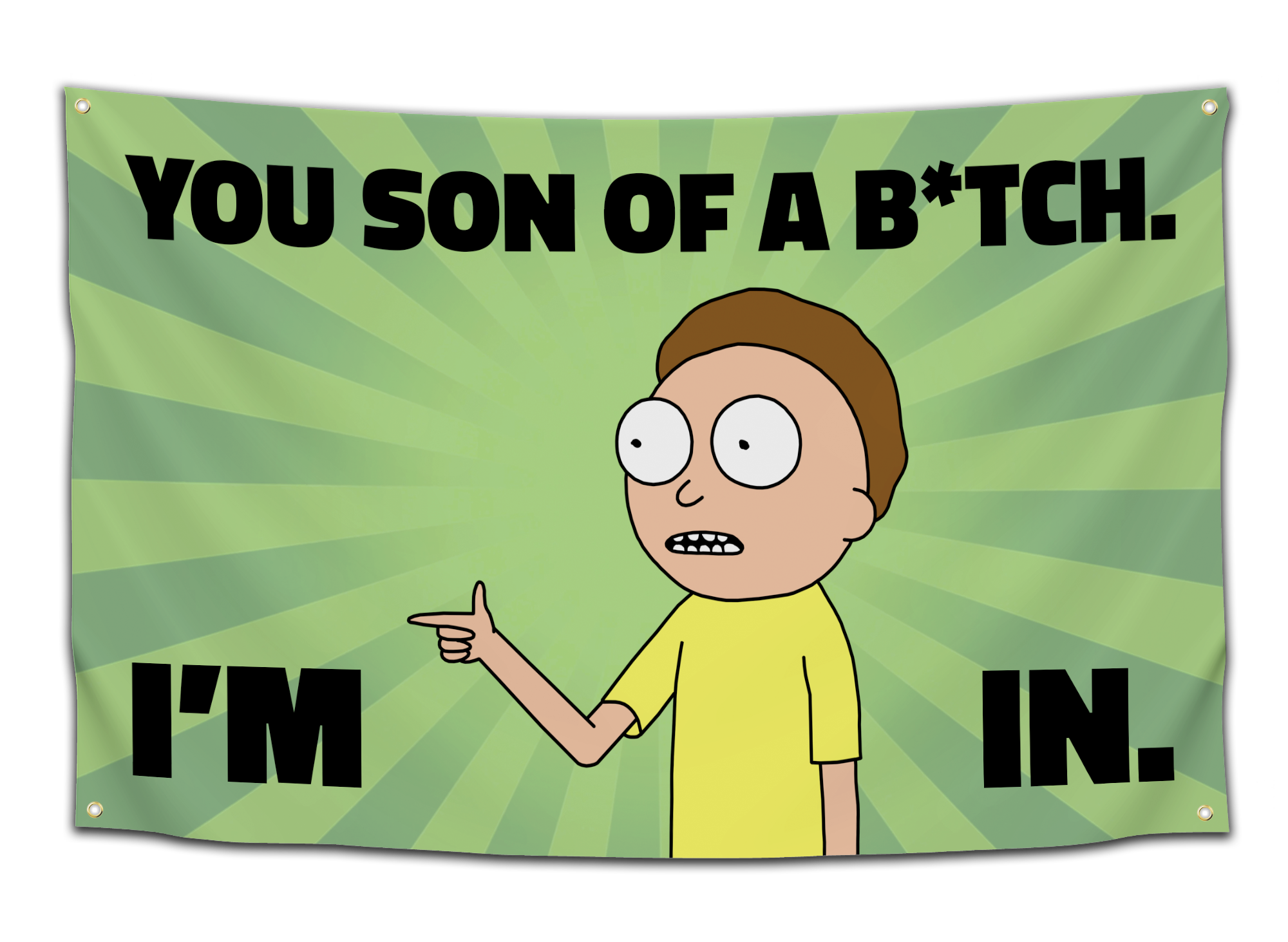 Morty's Son of a Bitch Flag - CollegeWares
